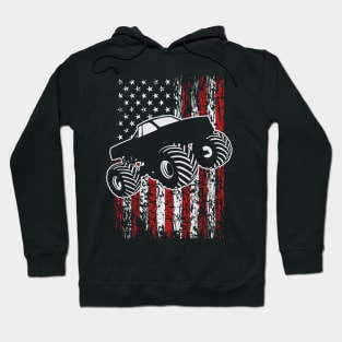 USA FLAG MONSTER SMASHER Hoodie